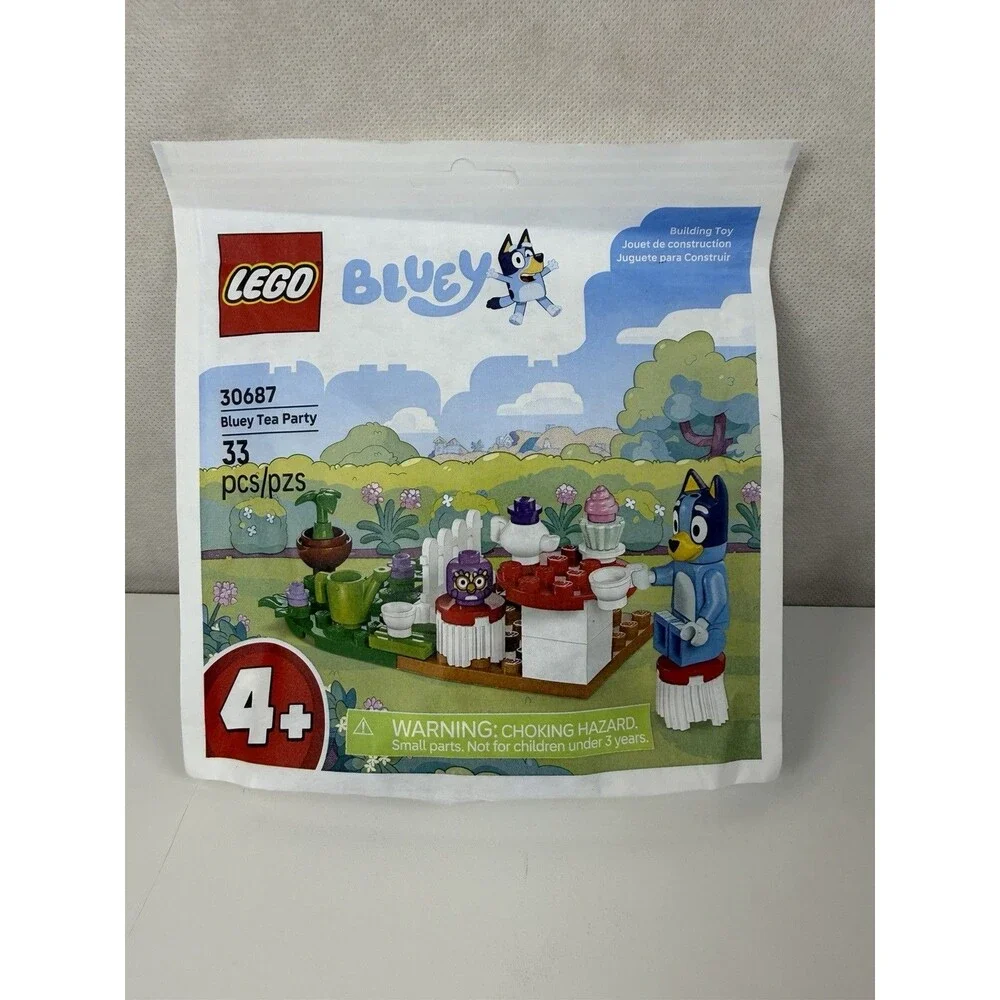 LEGO Bluey: Bluey Tea Party Polybag (30687) - Brand New & Sealed!